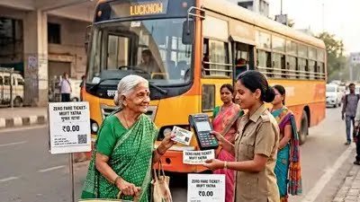 यूपी में 60 पार महिलाएं आज से कर सकेंगी फ्री बस यात्रा, जानिए कैसे मिलेगा 'जीरो फेयर' टिकट यूपी की 60 वर्ष से अधिक की महिलाएं आज से फ्री बस यात्रा कर सकेंगी। यूपी सरकार ने निःशुल्क यात्रा की सुविधा 28 अगस्त से पूरे प्रदेश  लखनऊ: प्रदेश की 60 वर्ष से अधिक उम्र की महिलाओं के लिए राहत भरी खबर है। उत्तर